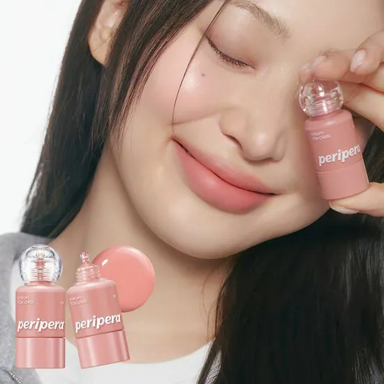Peripera 自然果汁水透胭脂液【5款色號】