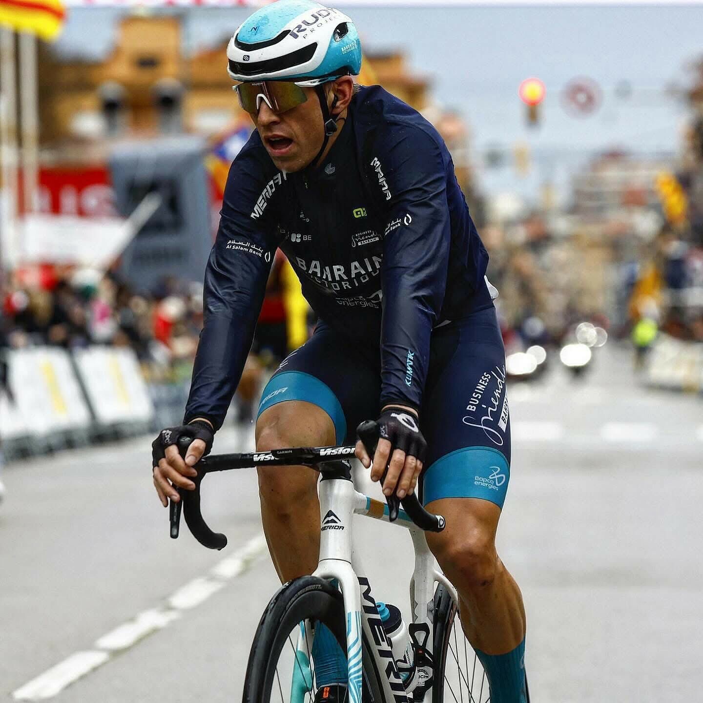 Rudy Project ASTRAL X 無框設計 太陽眼鏡/車隊版配色 White FADE Emerald MATTE