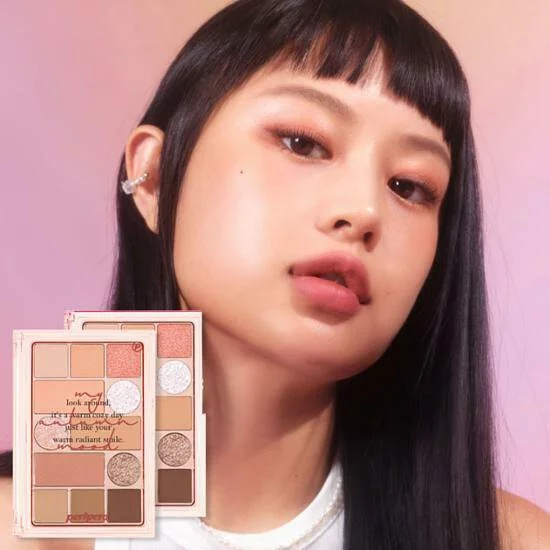 Peripera 12色綜合妝容眼影盤【4款色號】