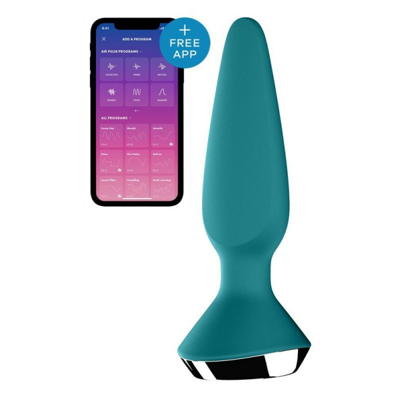 Satisfyer Plug-ilicious 1 後庭震動器 綠色