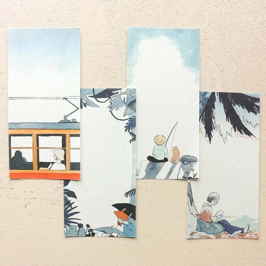 藤卷佐有梨 _旅路 20枚和紙一筆箋｜日本表現社