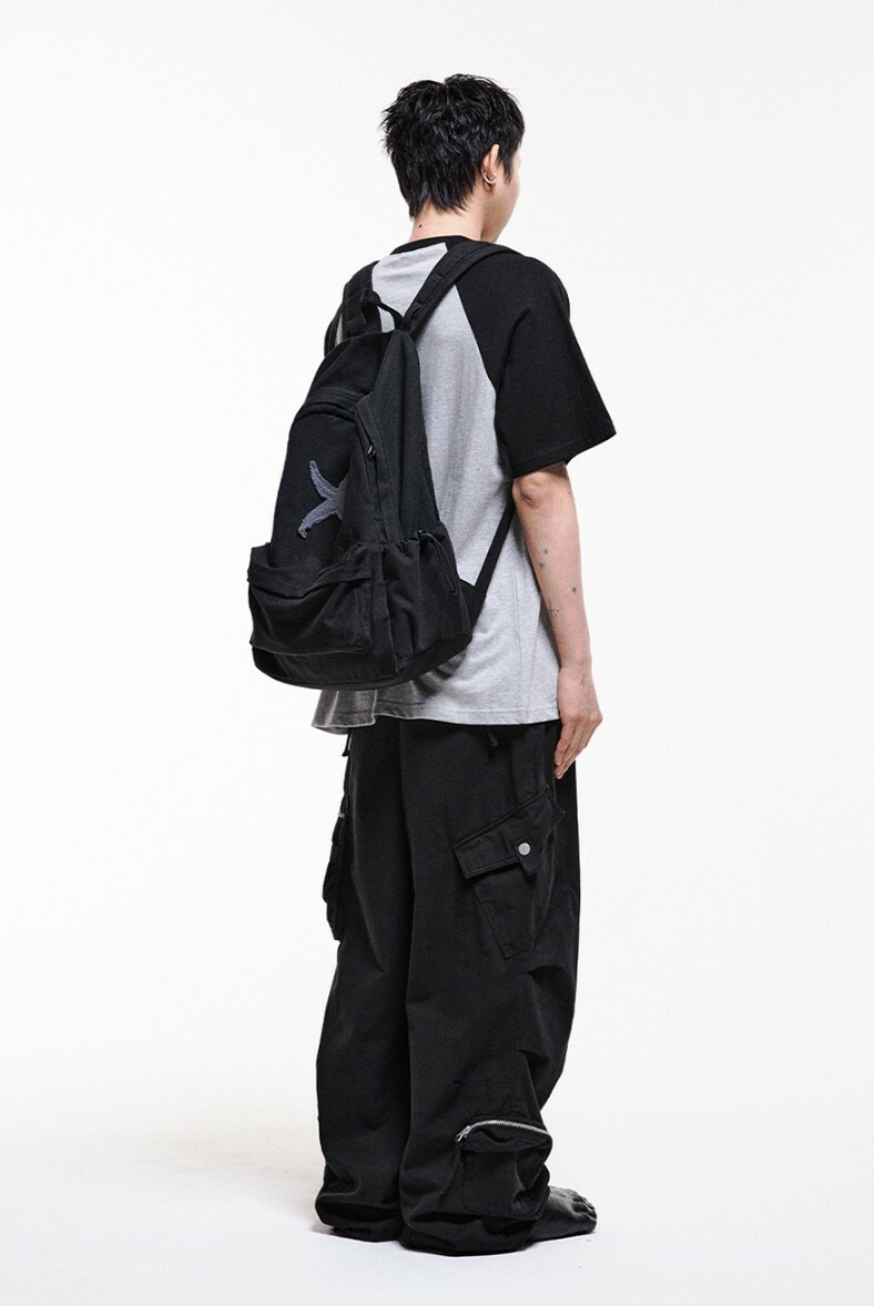 ◆THE COLDEST MOMENT◆ TCM starfish backpack black 24042228 thecoldestmoment