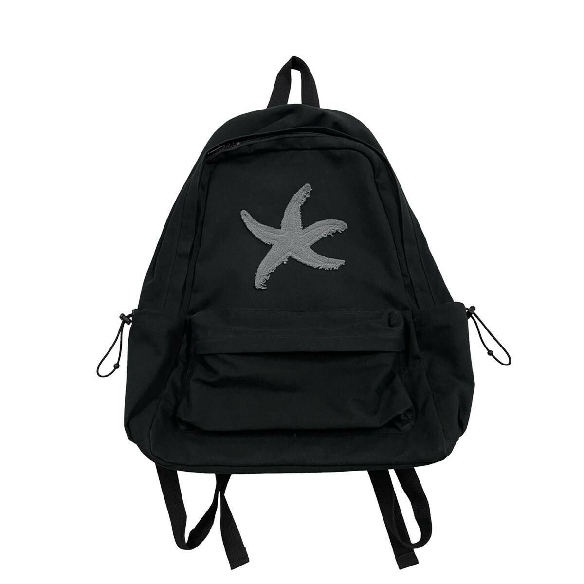 ★THE COLDEST MOMENT★TCM starfish check backpack MUSINSA | THE COLDEST MOMENT TCM starfish check backpack (black)