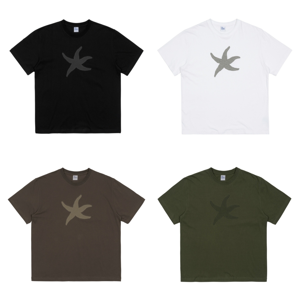 thecoldestmoment TCM vintage starfish T 海星 大LOGO 短袖