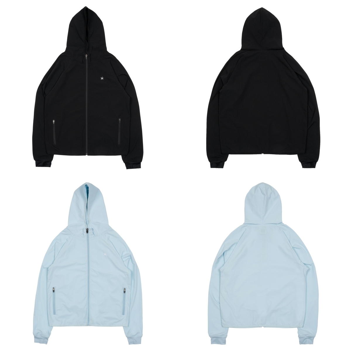 thecoldestmoment TCM starfish light hooded zip-up 海星 輕便 連帽外套