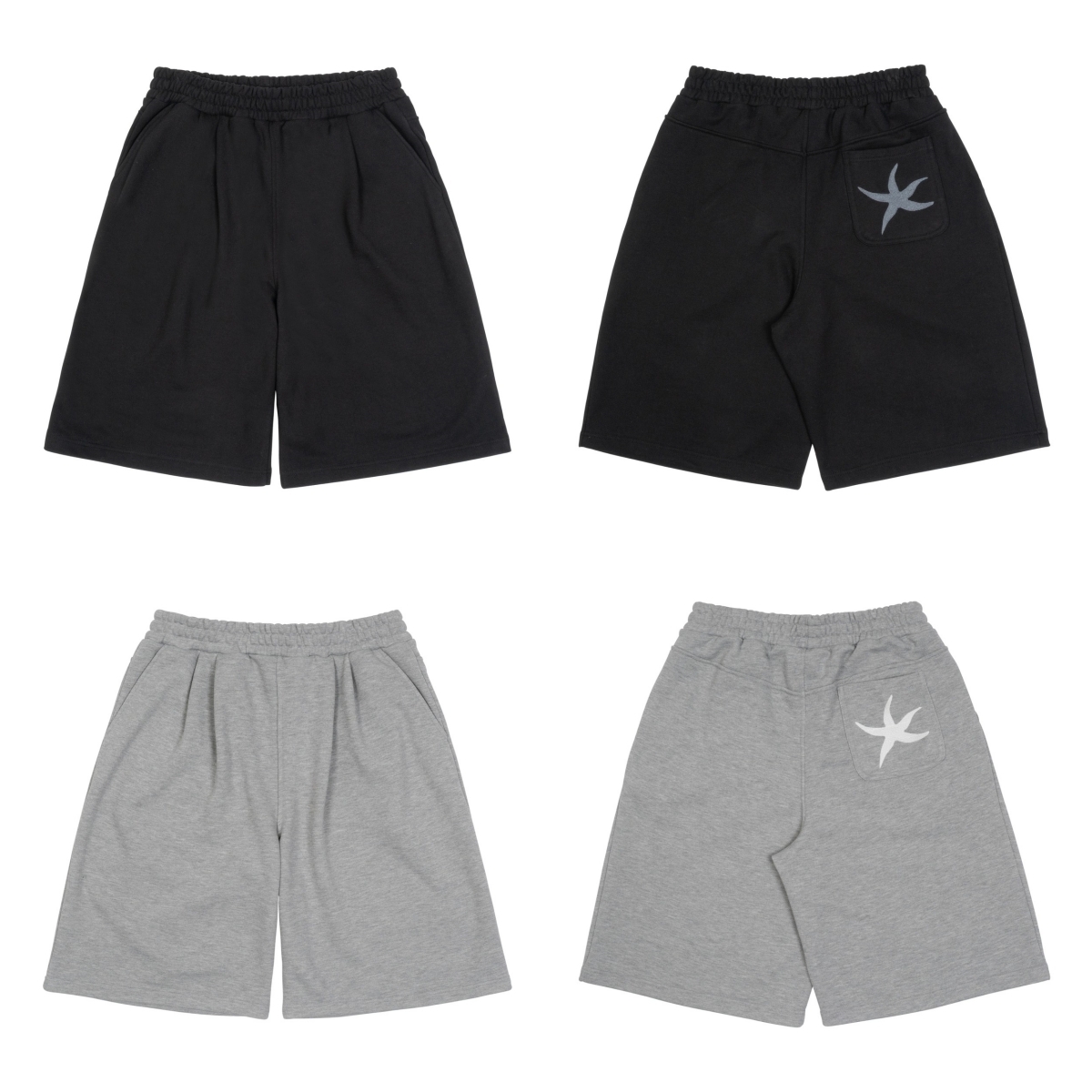 thecoldestmoment TCM back logo half sweat pants 海星 棉短褲