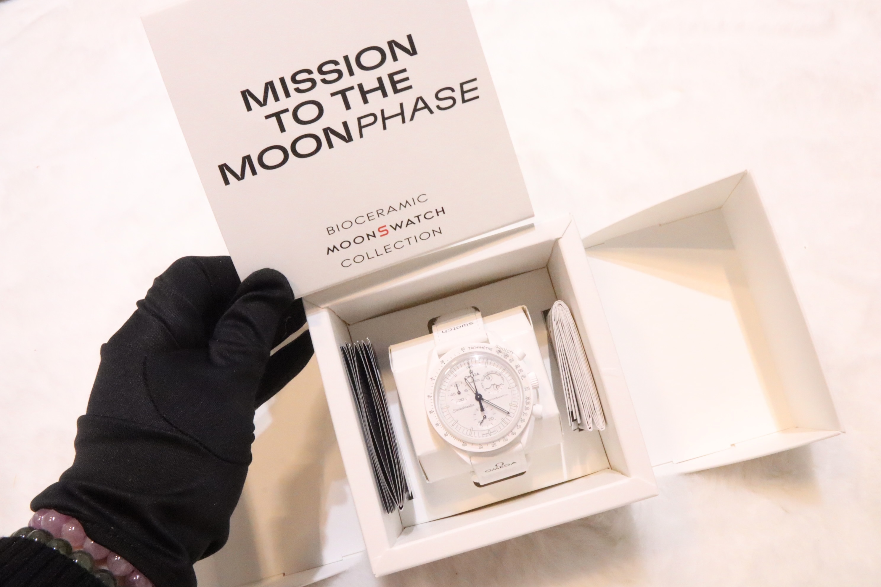 全新 Omega x swatch snoopy白🤍