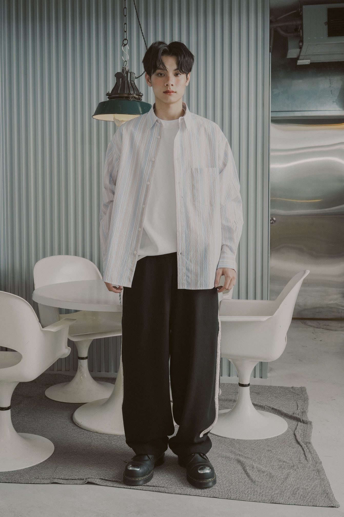 Moni Seersucker Shirt #長襯衫