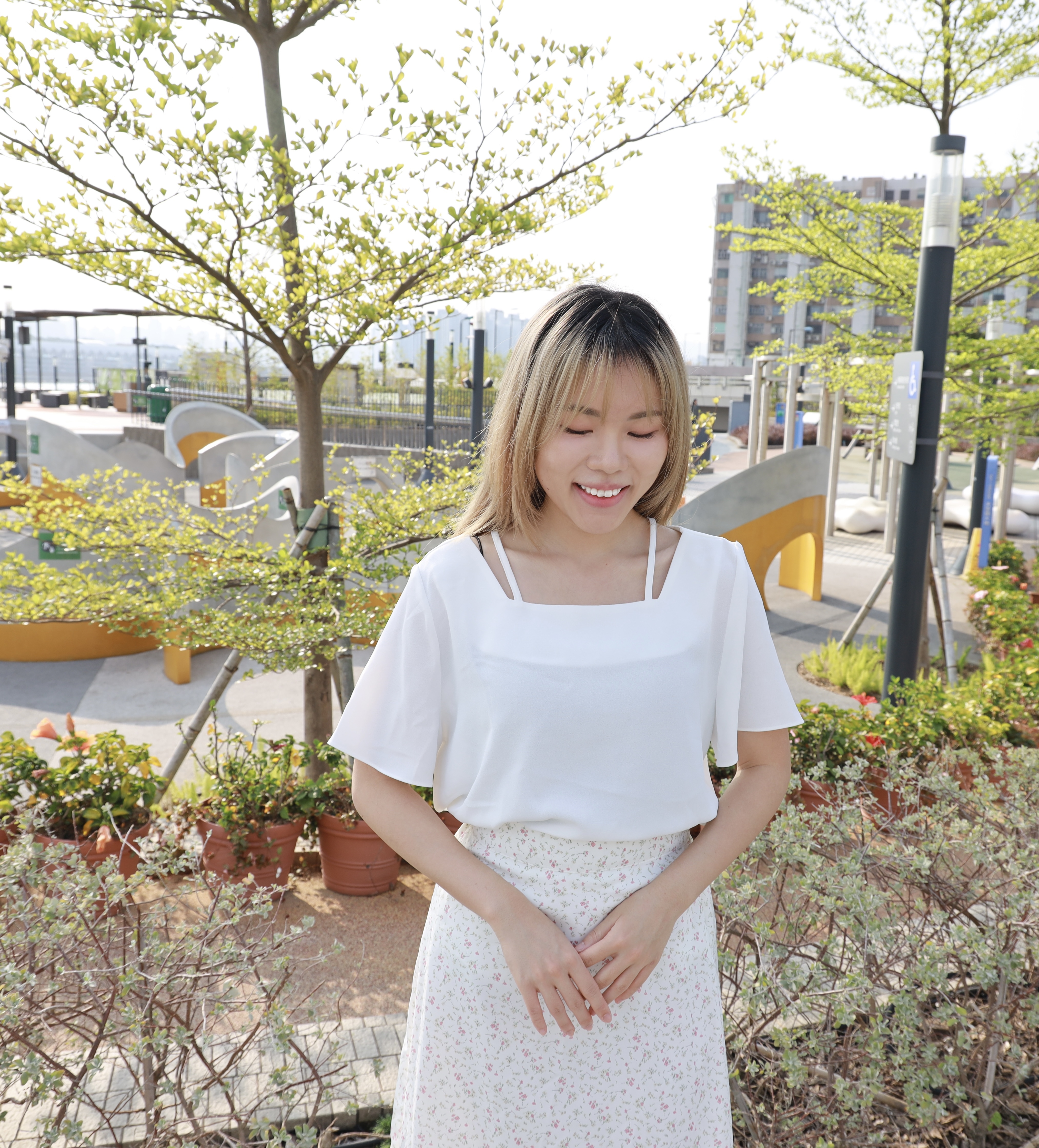 ||OL92|| 吊帶方領蝙蝠中袖top