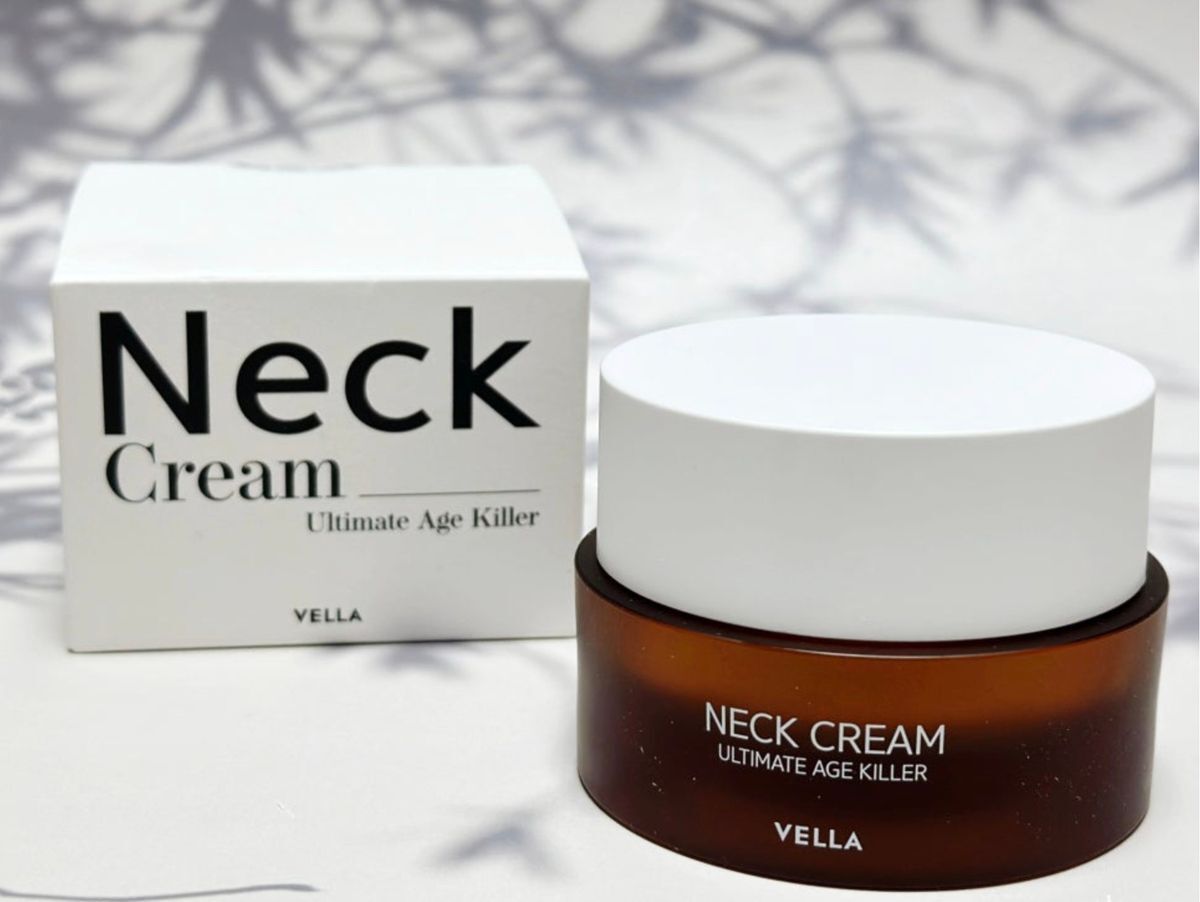 Neck Cream Ultimate Age Killer  Vella Neck cream 50ml 第四代 加強版 熨斗頸霜緊致（8809378621259）