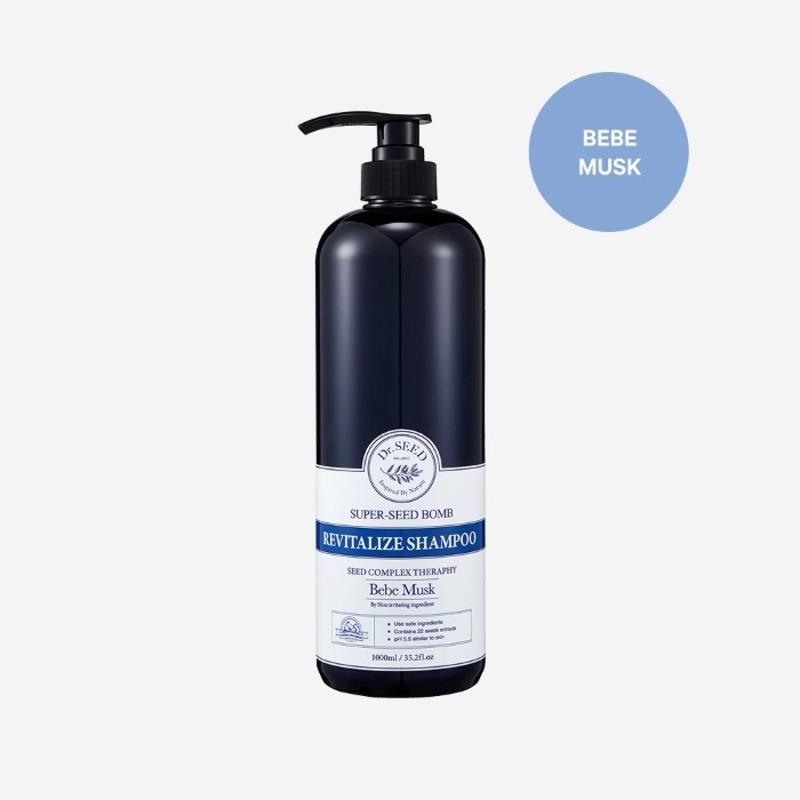 Super Seed Bomb Revitalize Shampoo 1000ml 【BEBE MUSK 】8809442782060