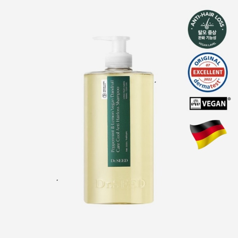Teatree And Lime Vegan No-sebum Cool Anti Hairloss shampoo 1000ml8809667804219
