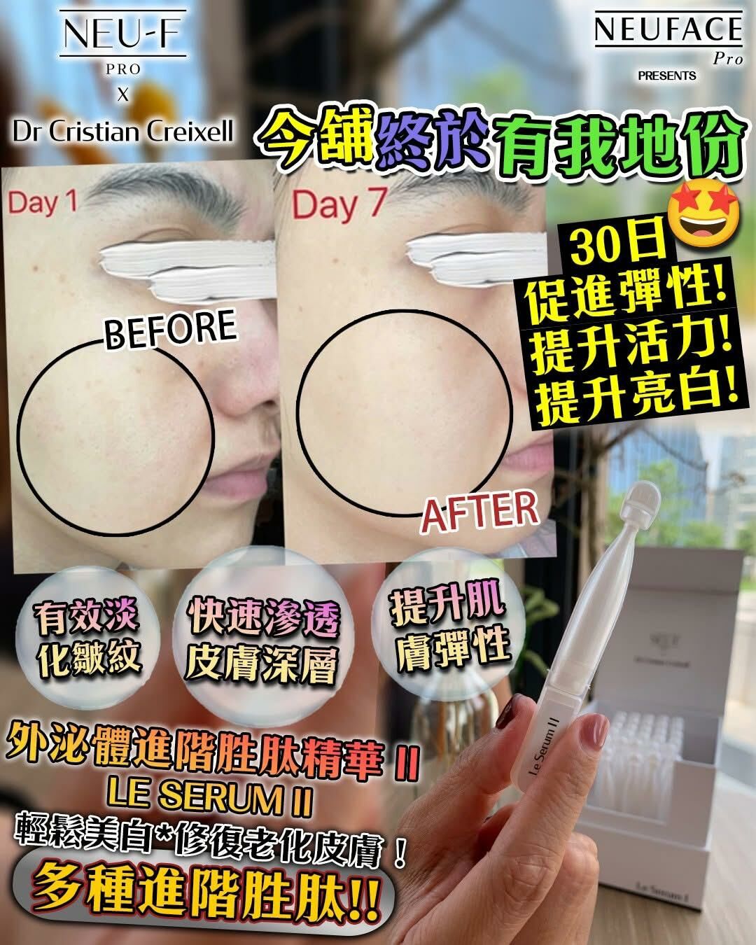 NEU-F Pro x Dr. Cristian Creixell Le Serum II