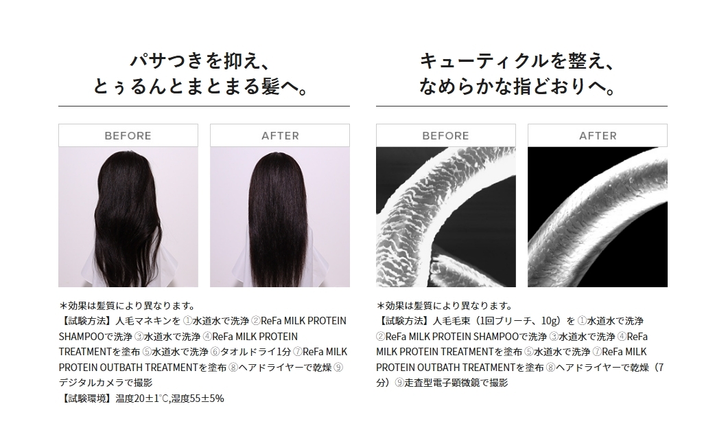 ReFa MILK PROTEIN White Line