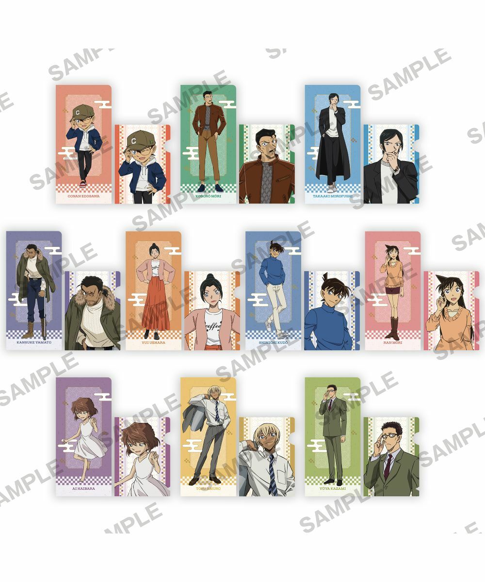 預購-「名偵探柯南」 迷你File夾收藏組 vol.5 BOX販售【日本進口精品】