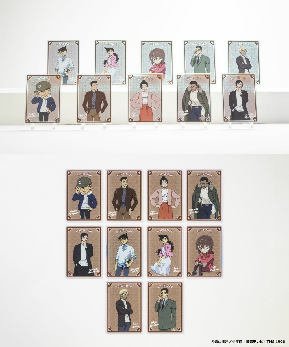 預購-「名偵探柯南」 極光壓克力小卡收藏組 vol.1 BOX販售【日本進口精品】