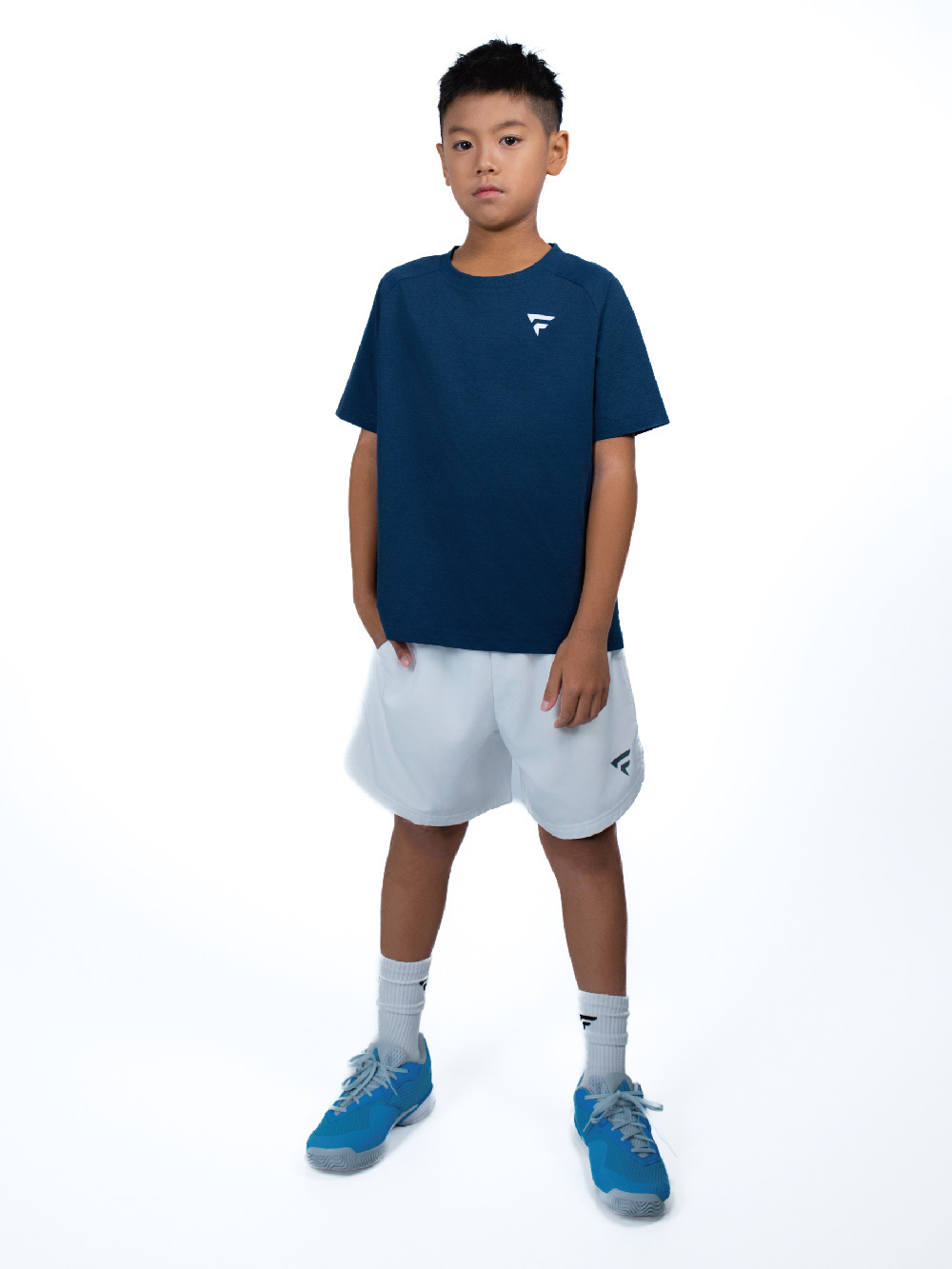 Pro競賽拼接機能衣-男童款