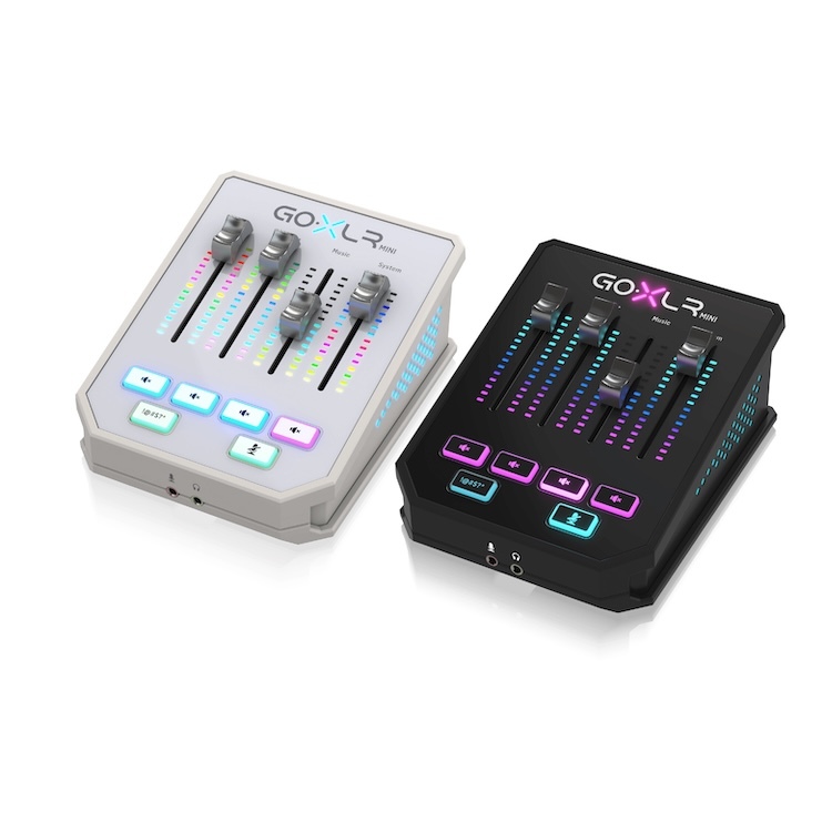 TC Helicon GoXLR MINI 直播用人聲效果器混音器