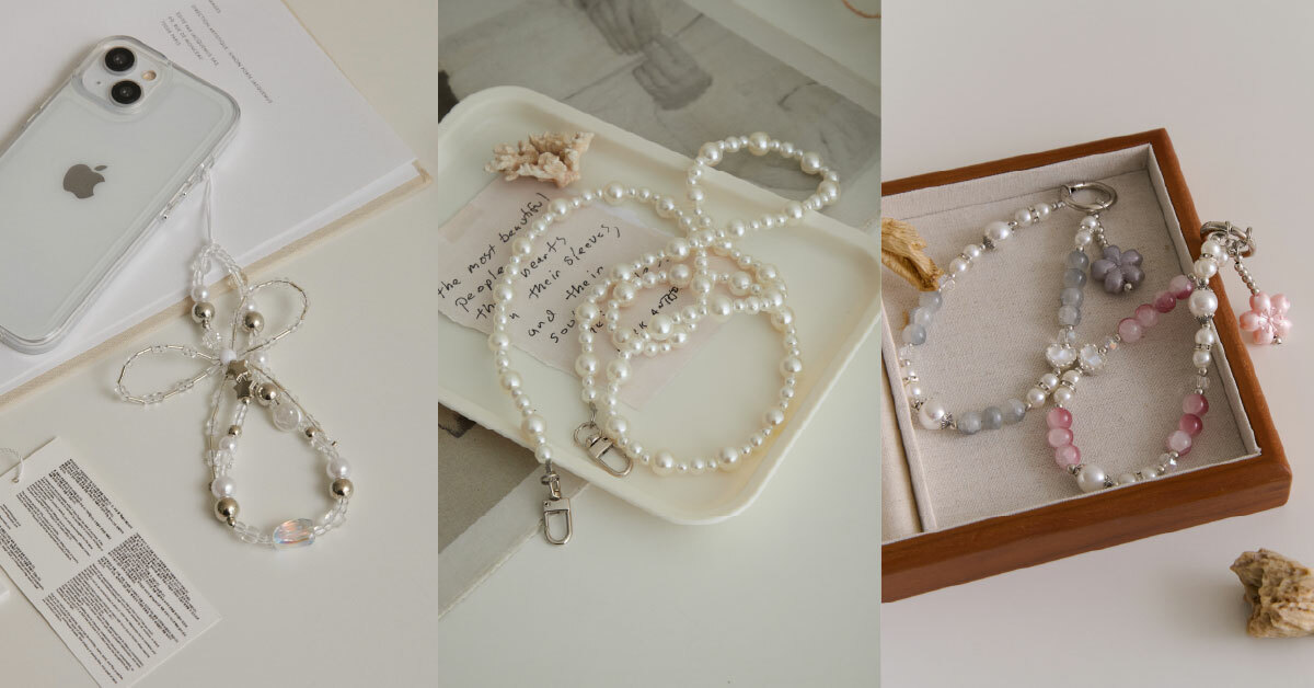 2025全球都在瘋的手機時尚掛繩，  人手一件的配件單品 - BONNY&READ飾品