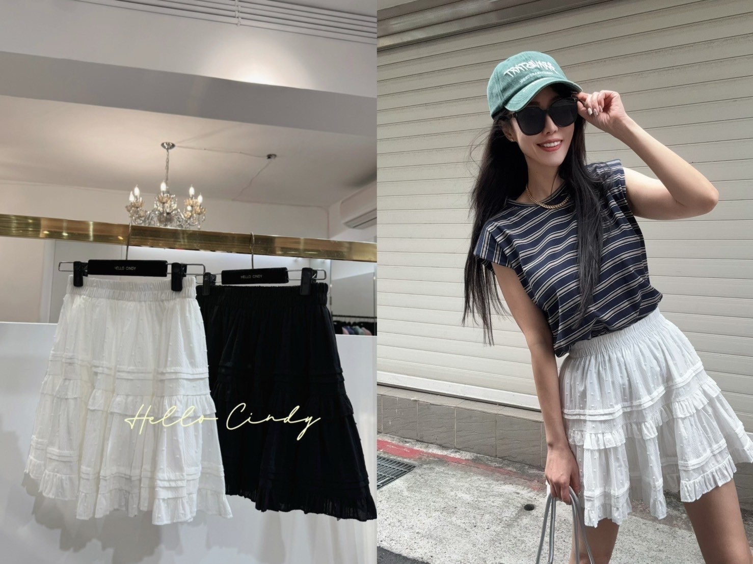 Baby系列 B02066 現貨-唯美層次燒花蕾絲短褲裙