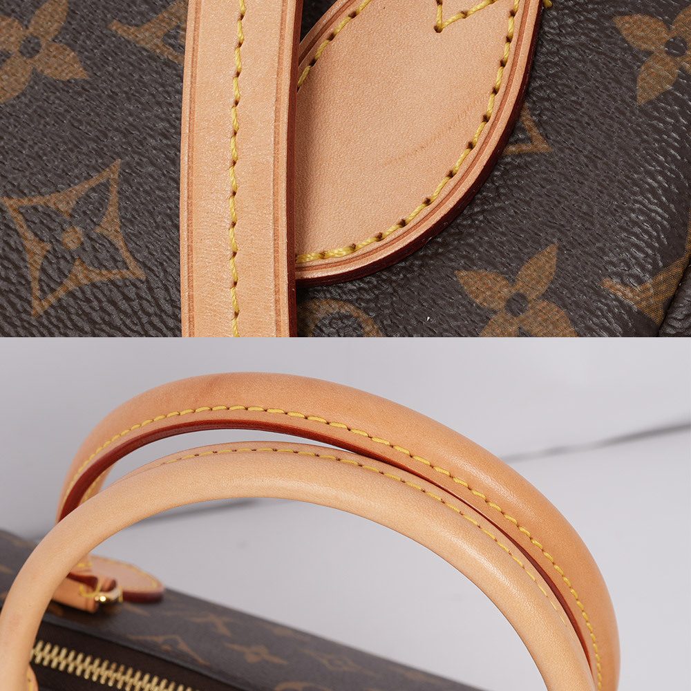 【Louis Vuitton / LV】Turenne MM Monogram 塗層帆布二用包/元寶包 M48814