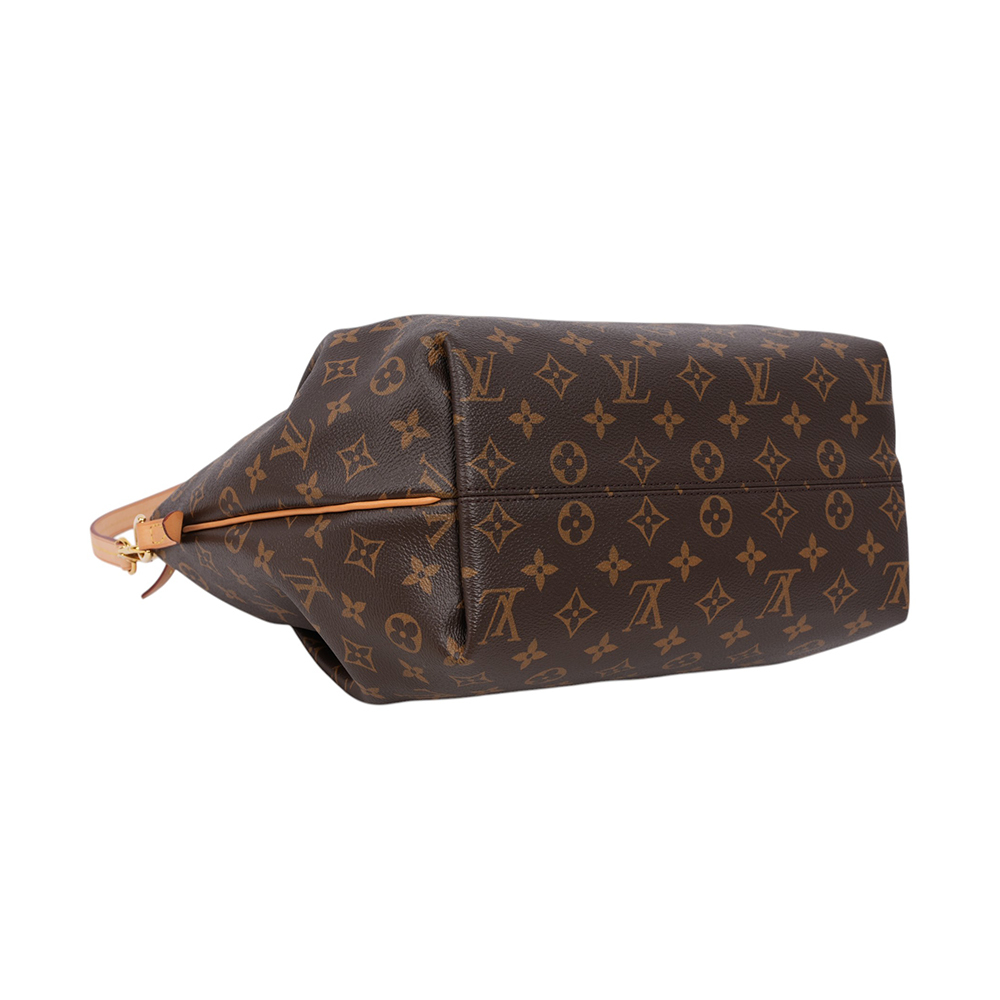 【Louis Vuitton / LV】Turenne MM Monogram 塗層帆布二用包/元寶包 M48814