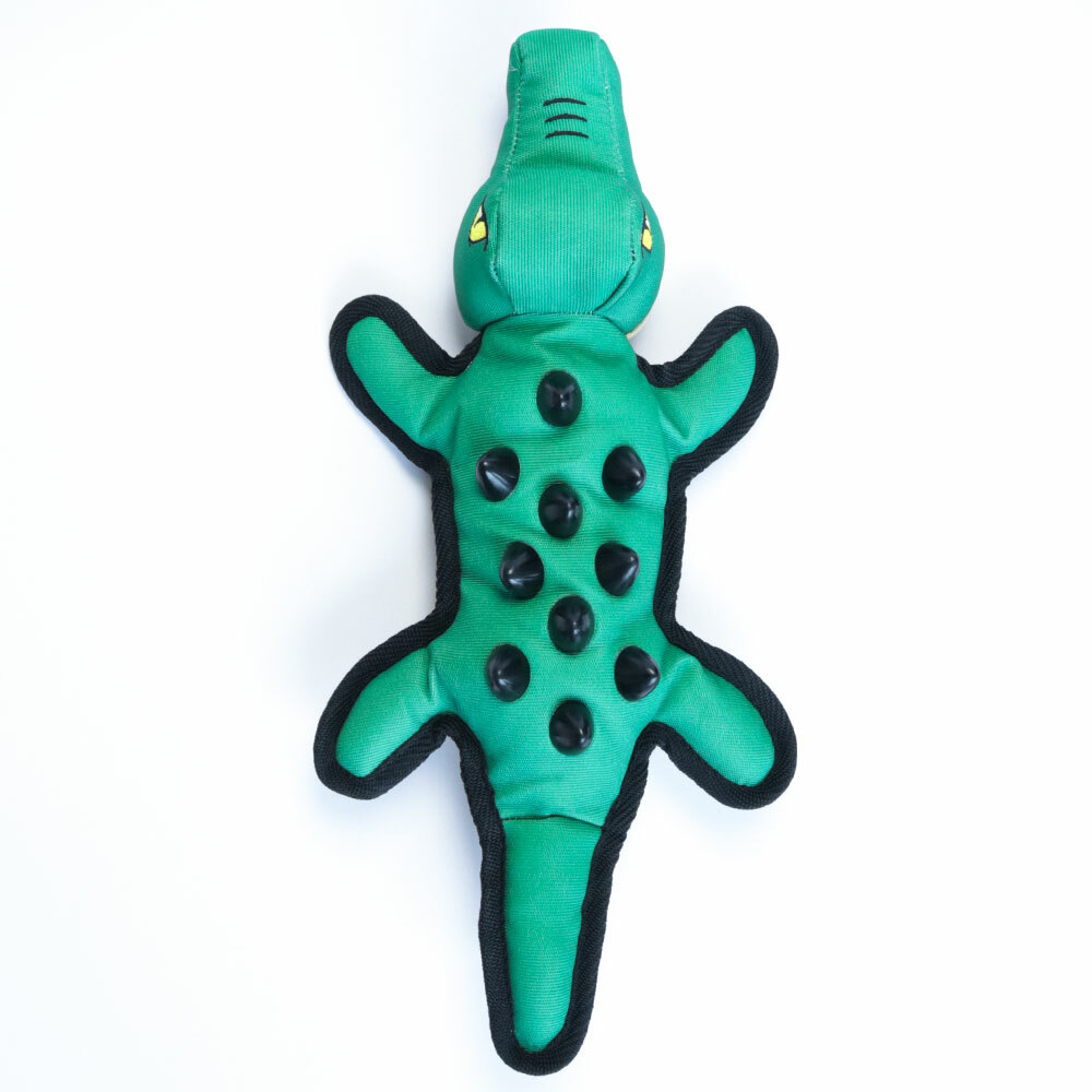 Indestructible Crocodile-Dog Toys for Aggressive Chewers