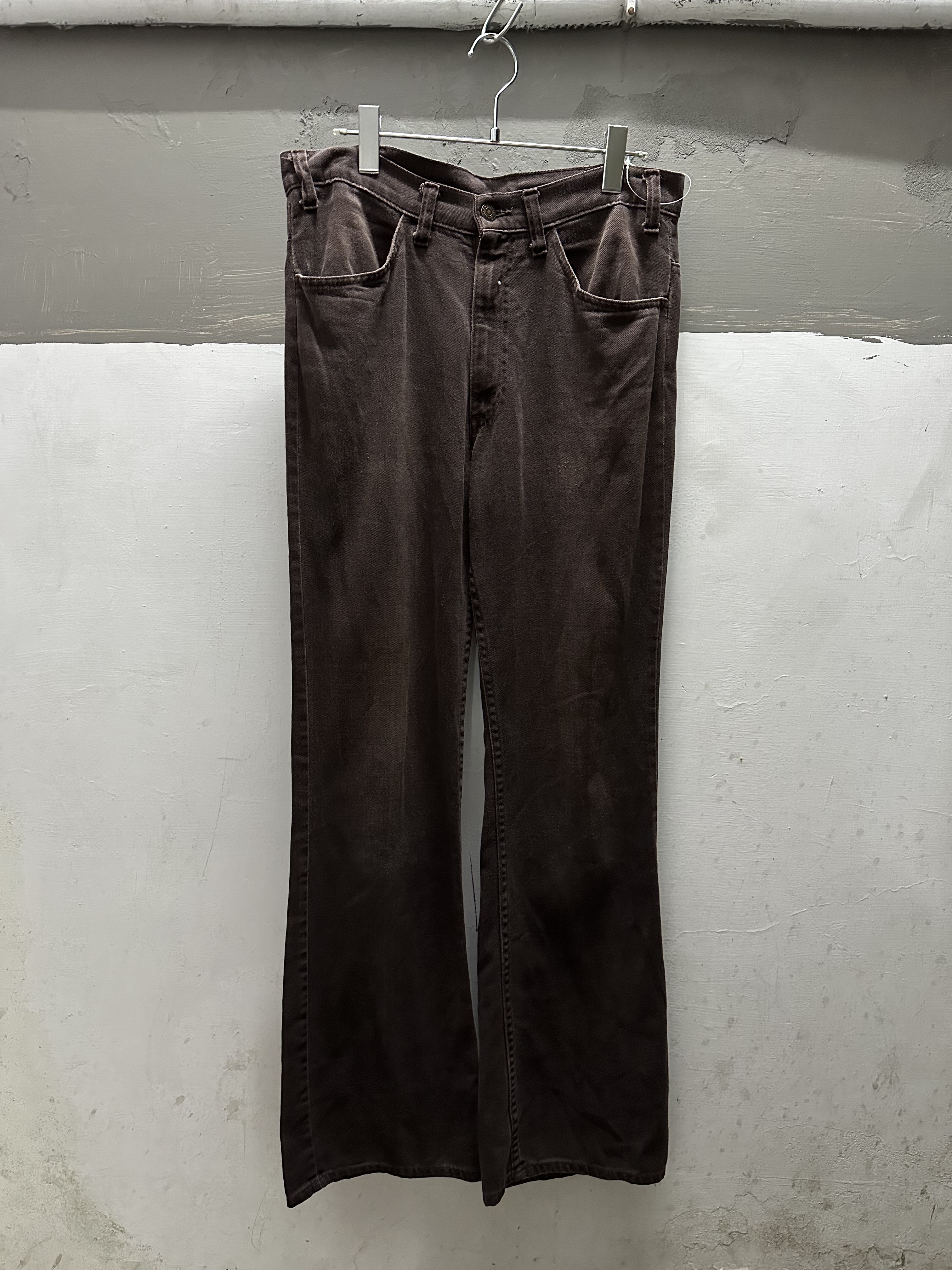 70s LEVI’S 646 Flare Twill Pants