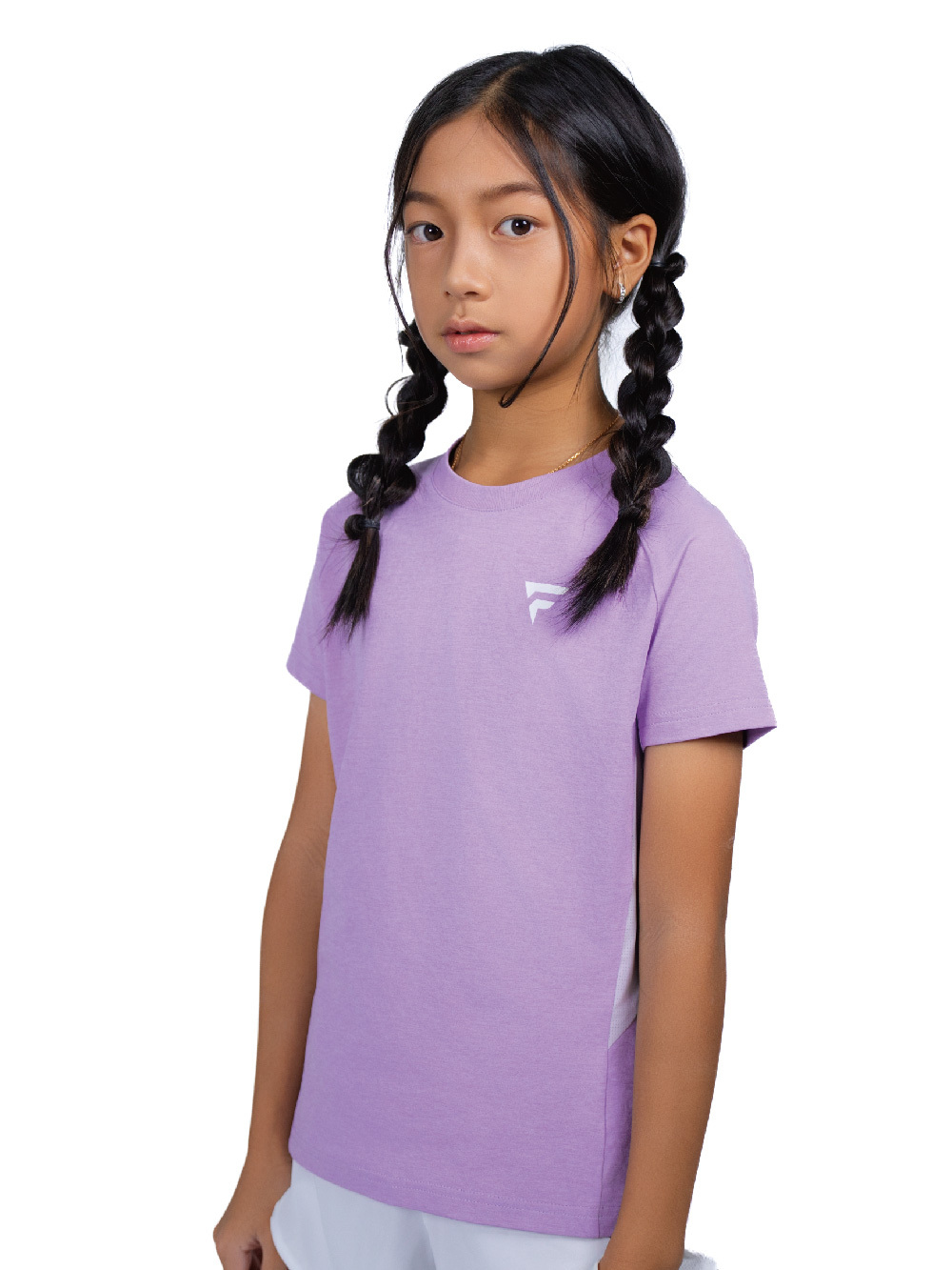 Pro競賽拼接機能衣-女童款