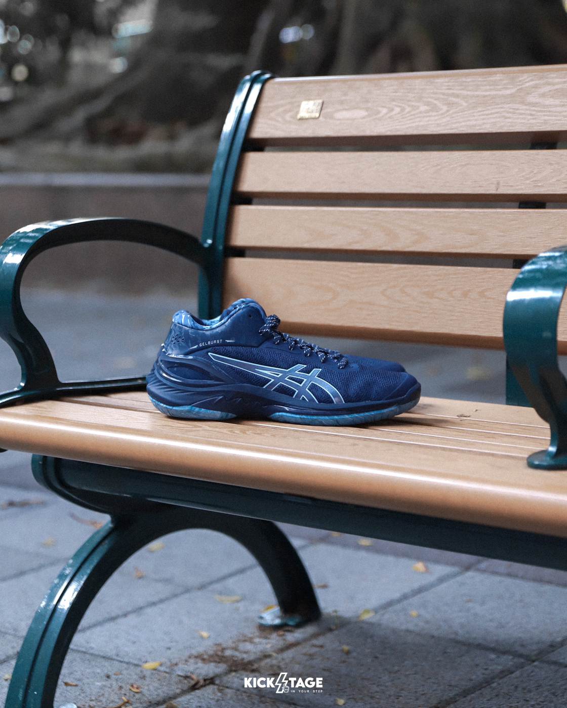 **特價售出無退換**[門市現貨] 男女鞋 ASICS GELBURST 28 海軍藍 藍色 迷彩底 實戰 防滑 緩震 運動 籃球鞋【1063A099-400】25SALE