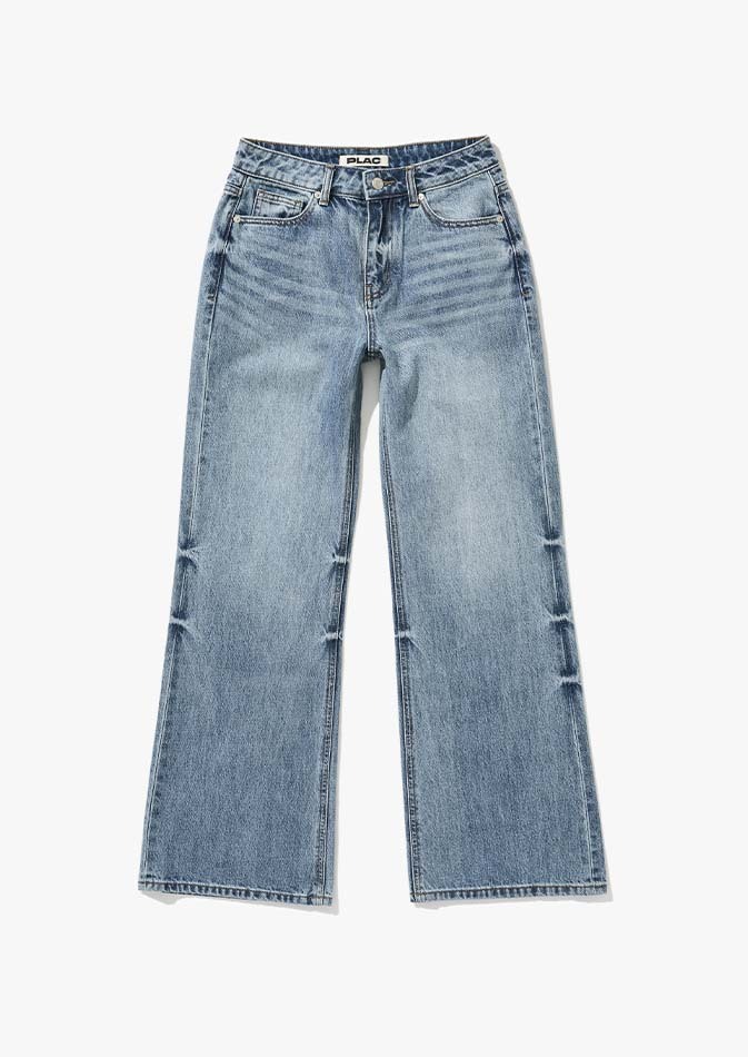 PLAC FLARED FIT K06 MID BLUE