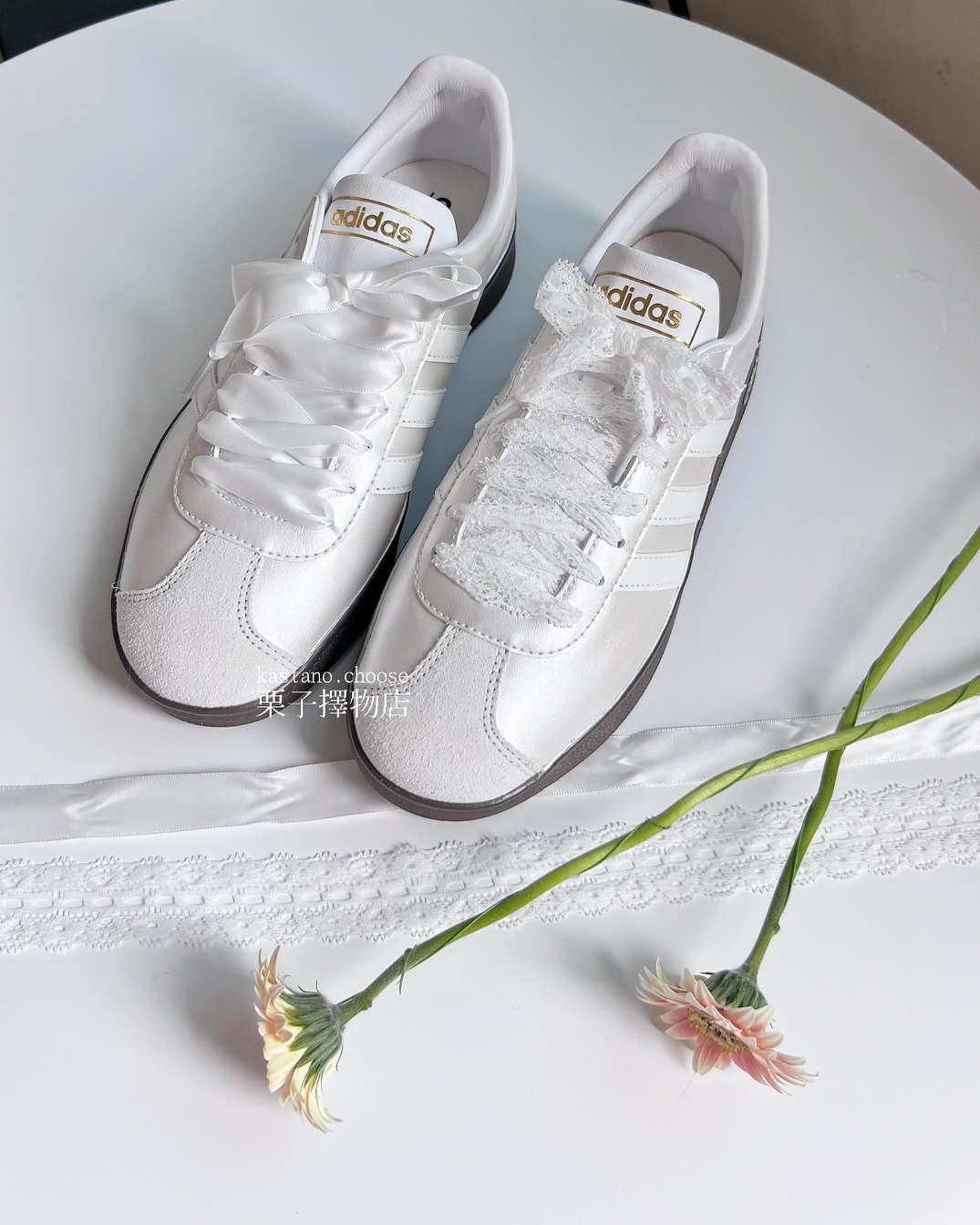 訂製款 Adidas 心動白月光