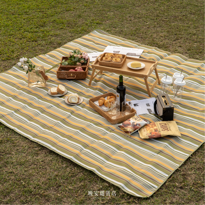 【戶外露營】牛津布防水野餐墊