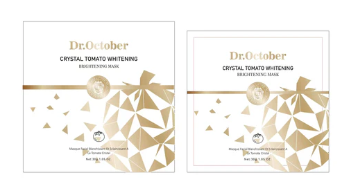 【直播】英國 Dr. October LL110515 白番茄亮膚面膜(30ml x 5片)(1套兩盒)