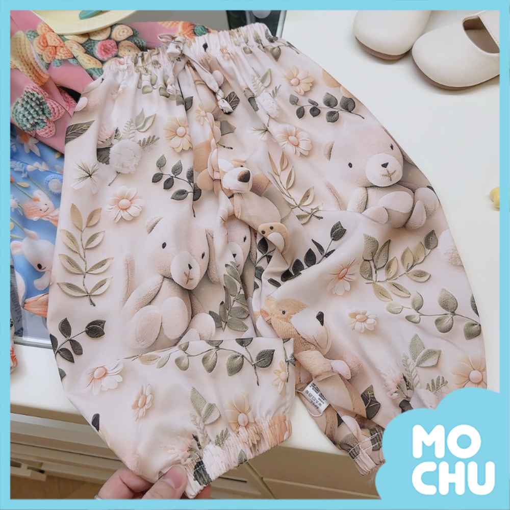 度假風3D立體造型防蚊褲(四款)