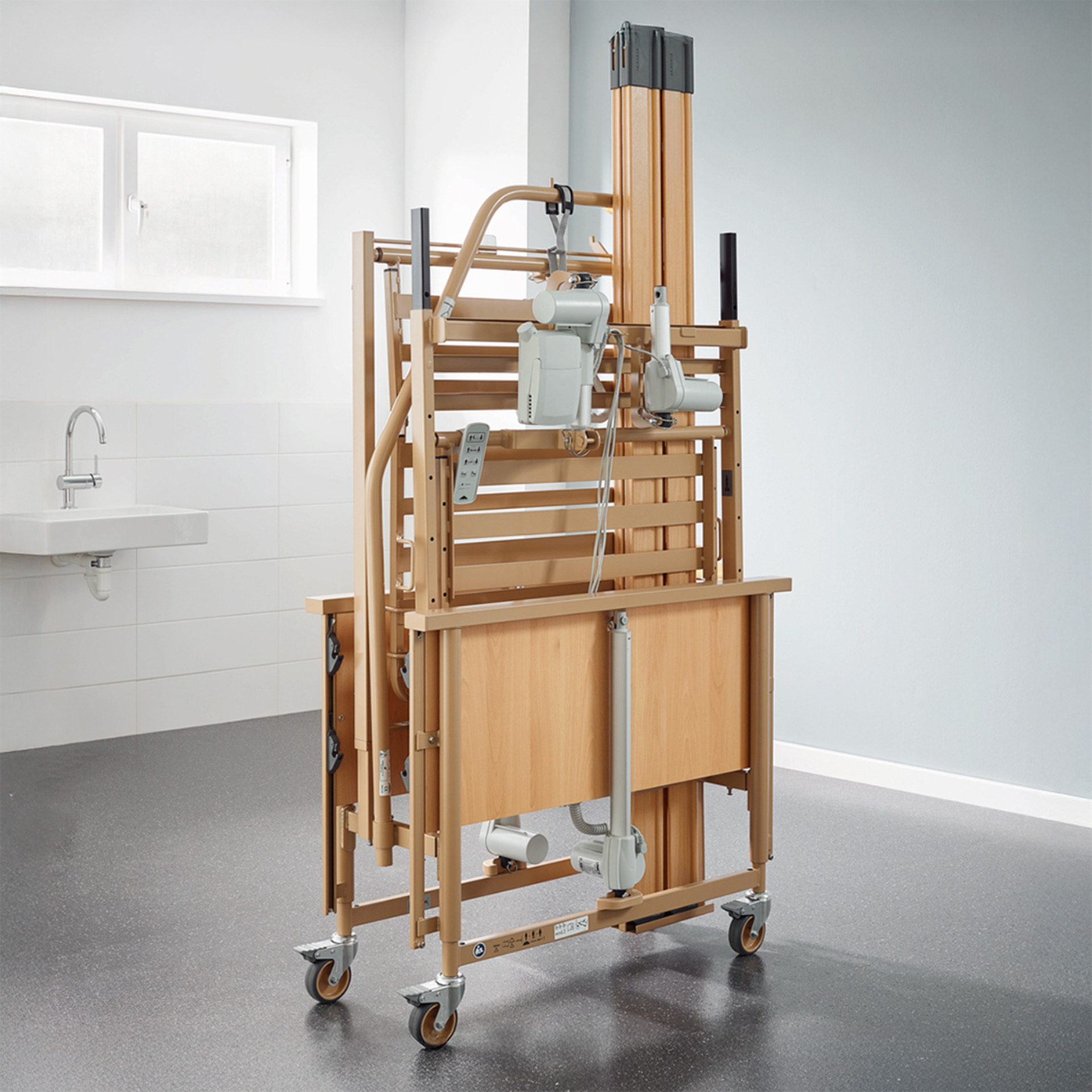 德國 Dali Walnut 電動五功能護理床