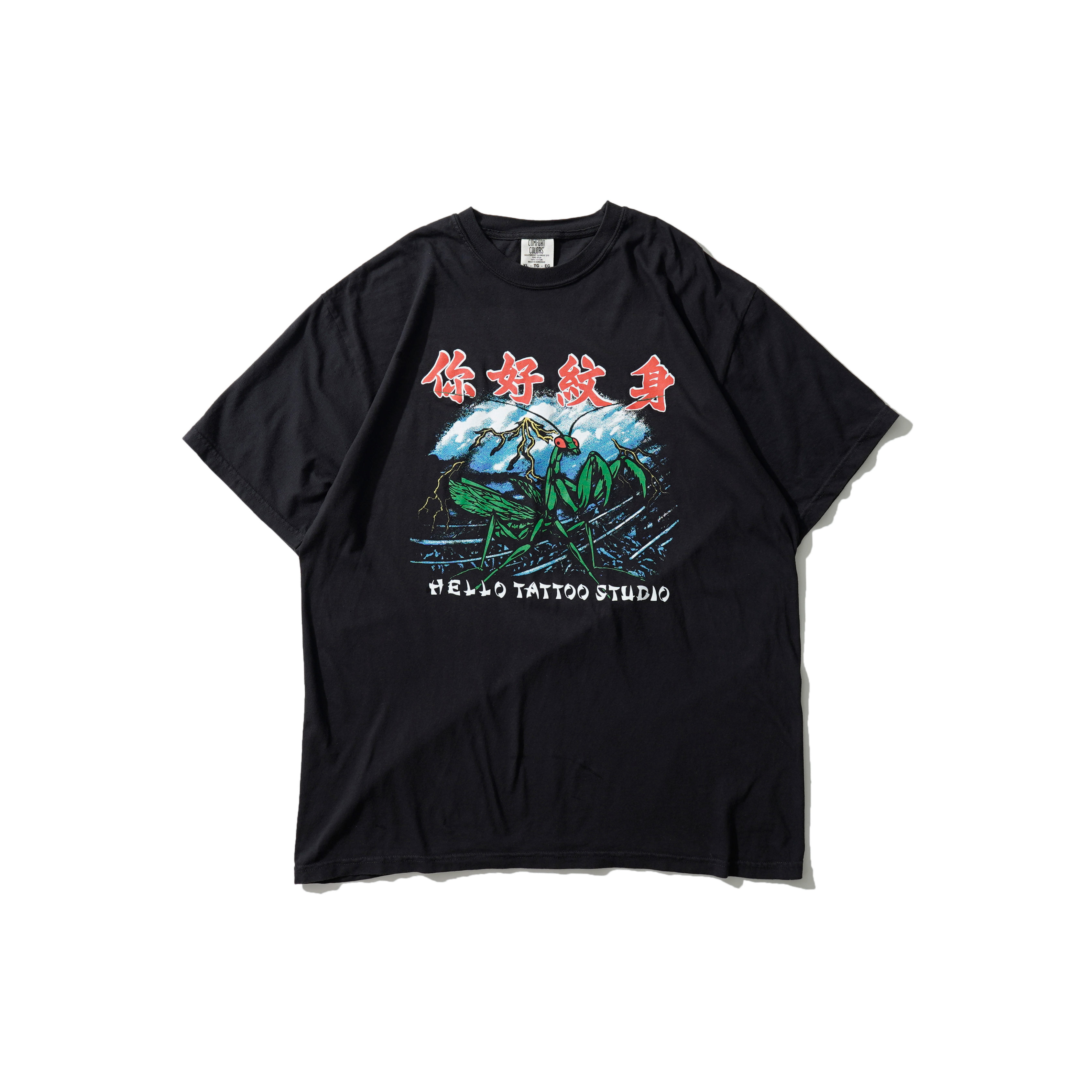 HELLO TATTOO STUDIO Mantis King T-Shirt - 25SS