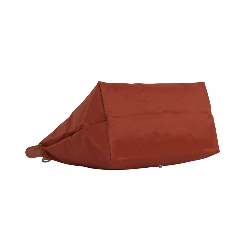 【LONGCHAMP】S號短把LE PLIAGE GREEN摺疊水餃包(栗子色)L1621 919 404