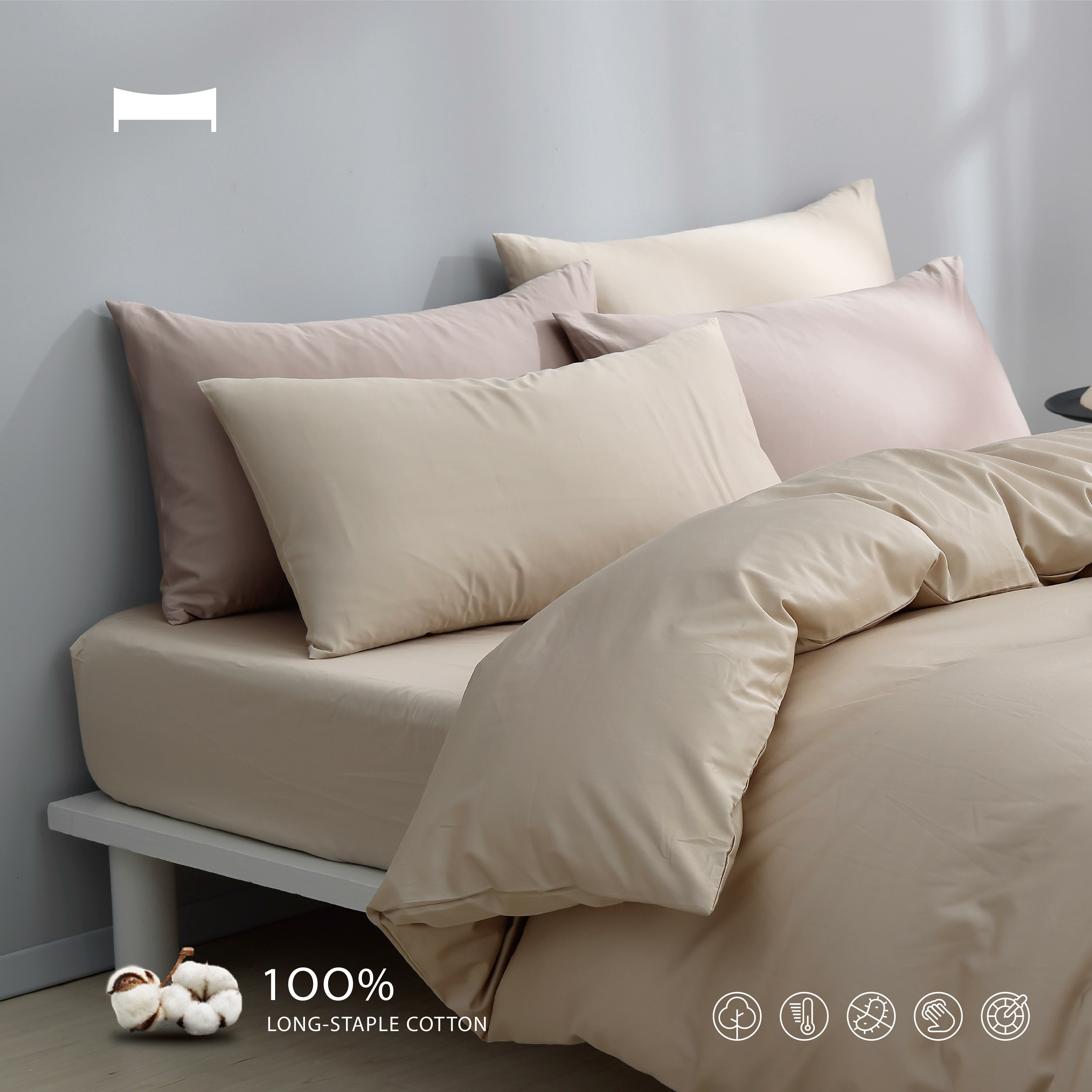 睡棉美學｜60支長絨棉《胚芽奶 WHEAT MILK》