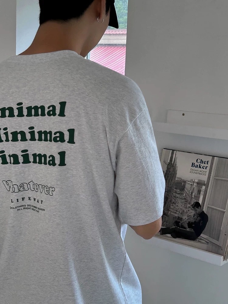 SIMPLEACTION Minimal短袖上衣