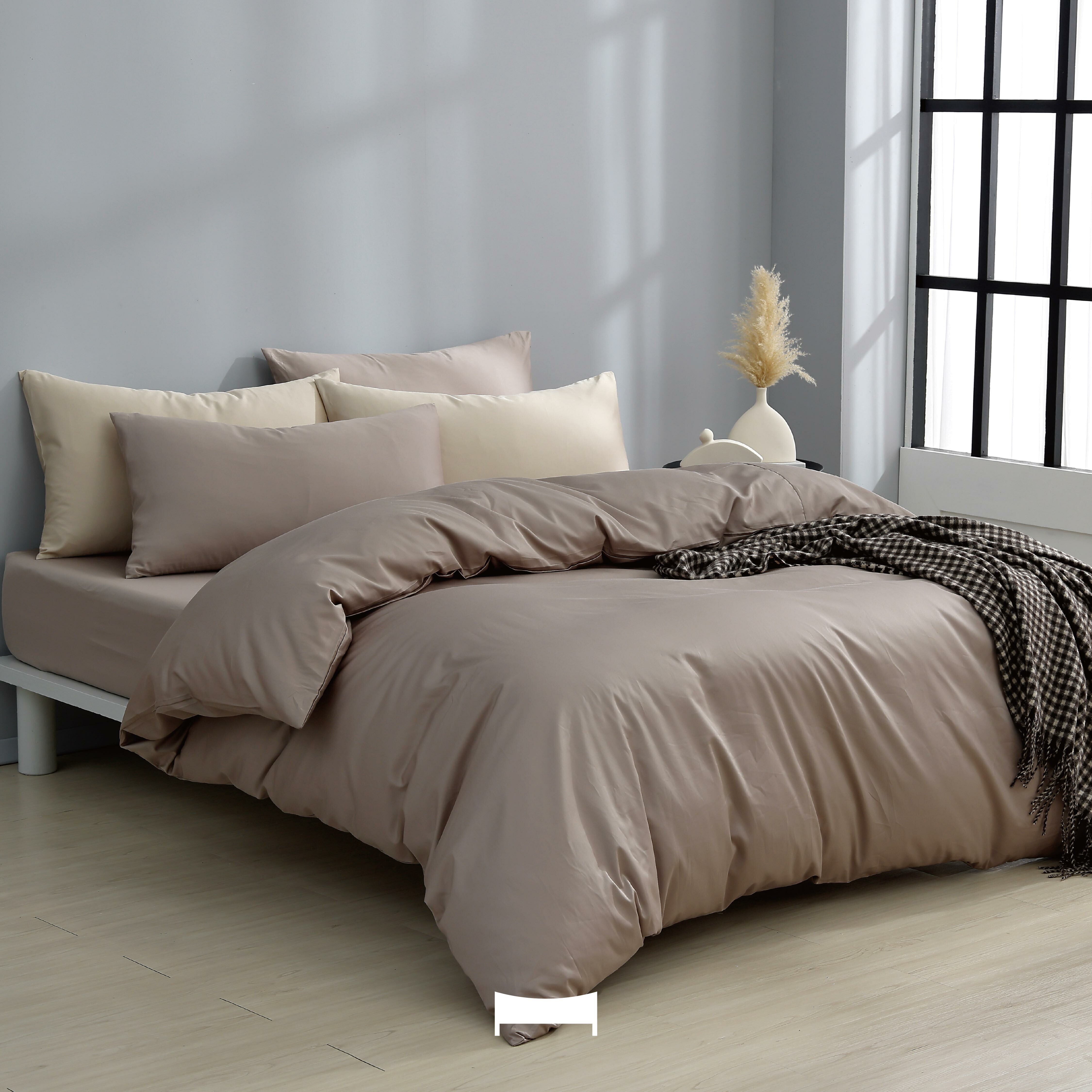 睡棉美學｜60支長絨棉《焦糖棕 CARAMEL》