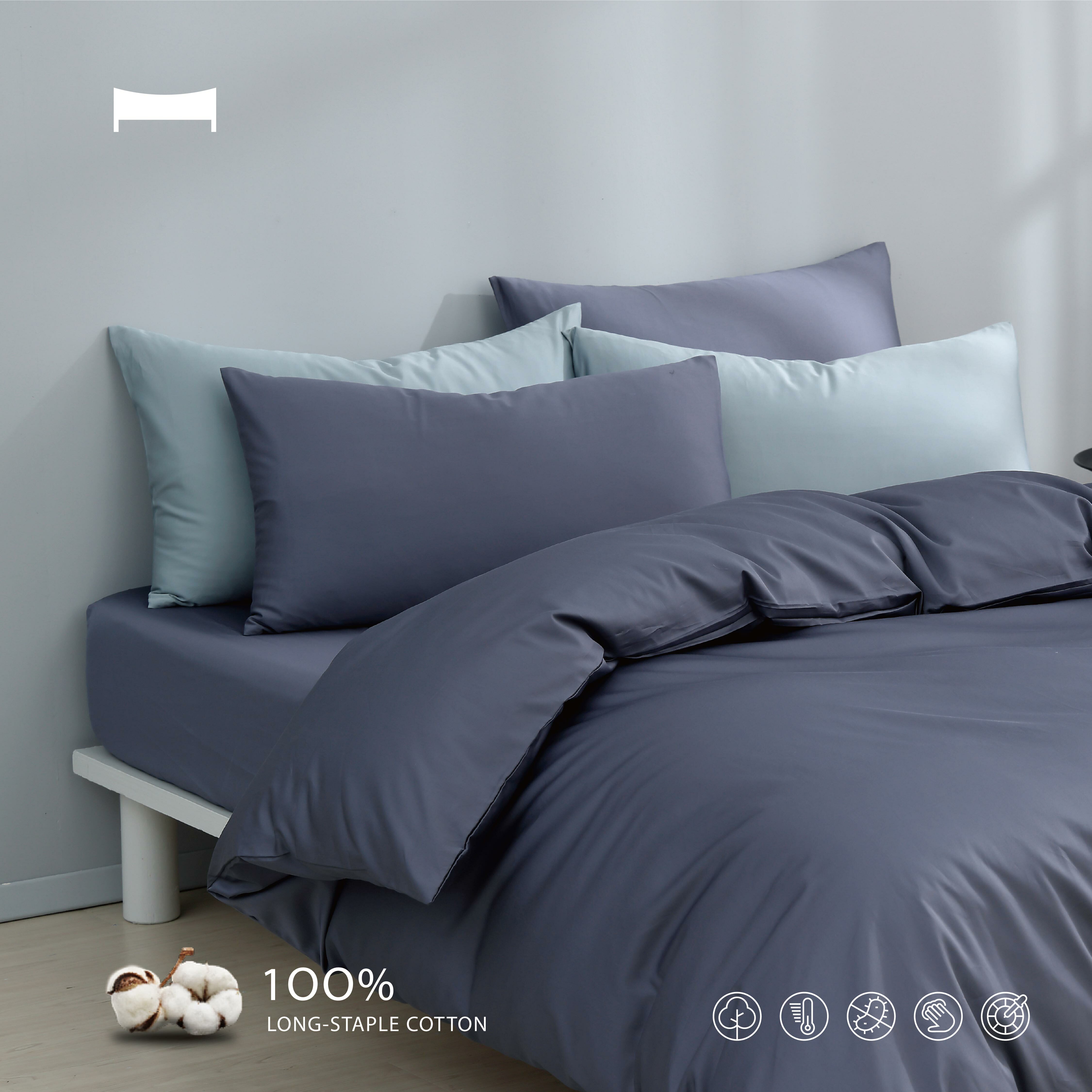 睡棉美學｜60支長絨棉《鈷藍青 COBALT TEAL》