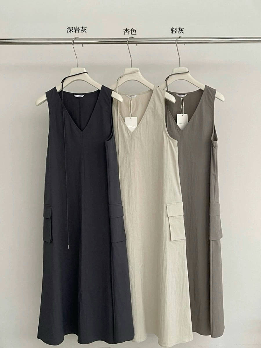 2013 大口袋工裝洋裝