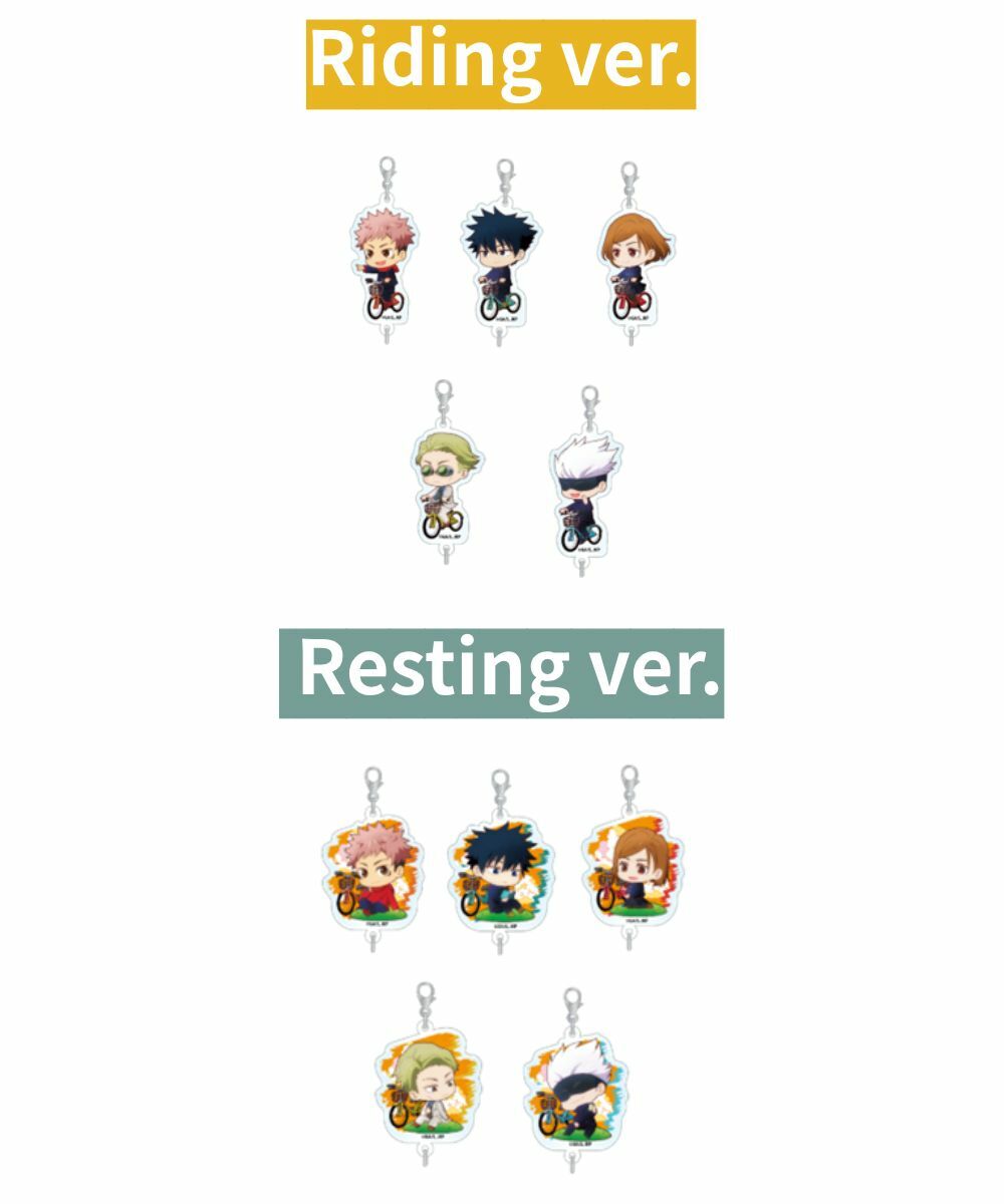 預購-咒術迴戰 集換式Q版可串聯壓克力吊飾（vol.2）BOX販售 系列【日本進口精品】