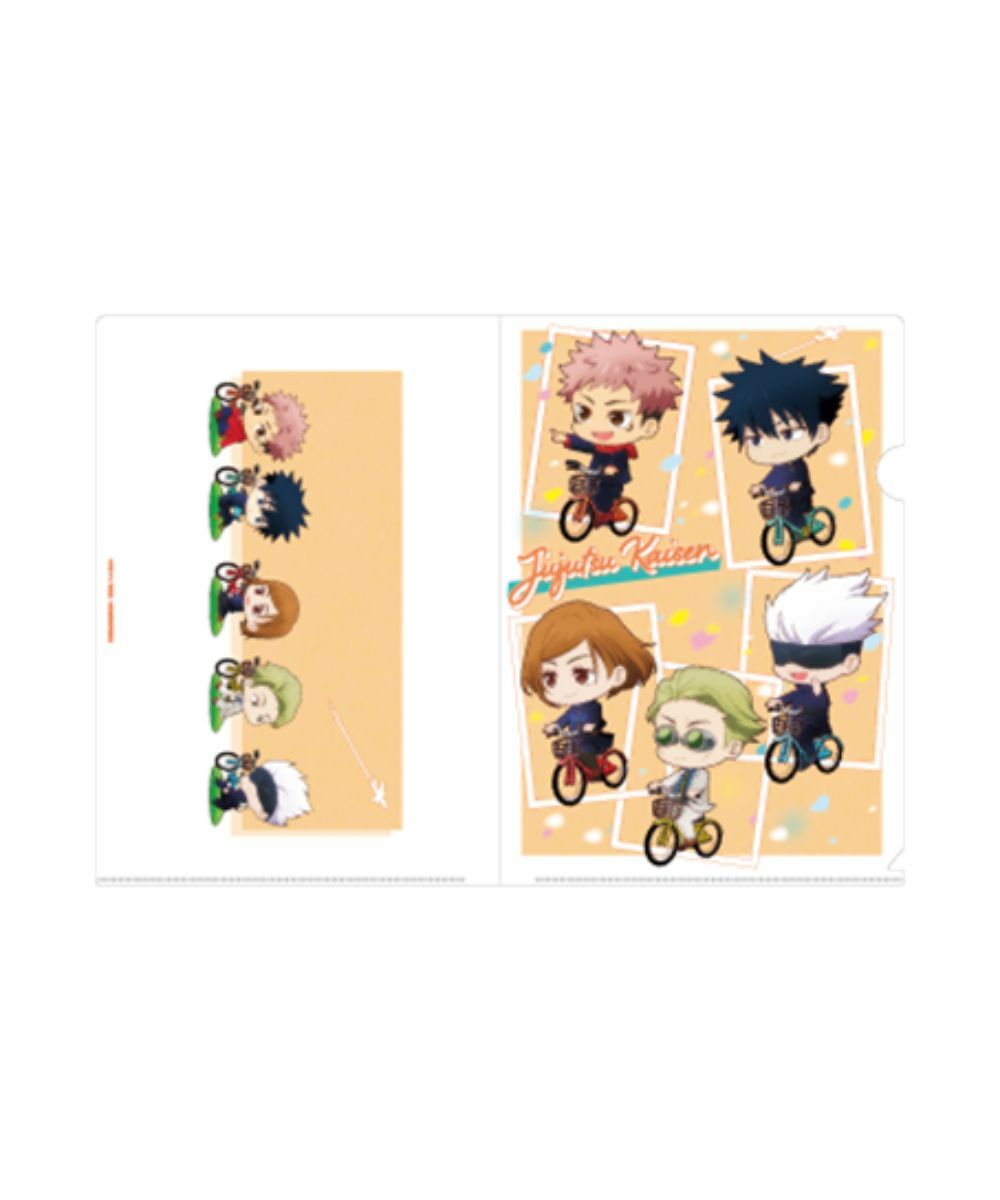 預購-咒術迴戰 A4 File夾 騎腳踏車 ver. vol.2【日本進口精品】