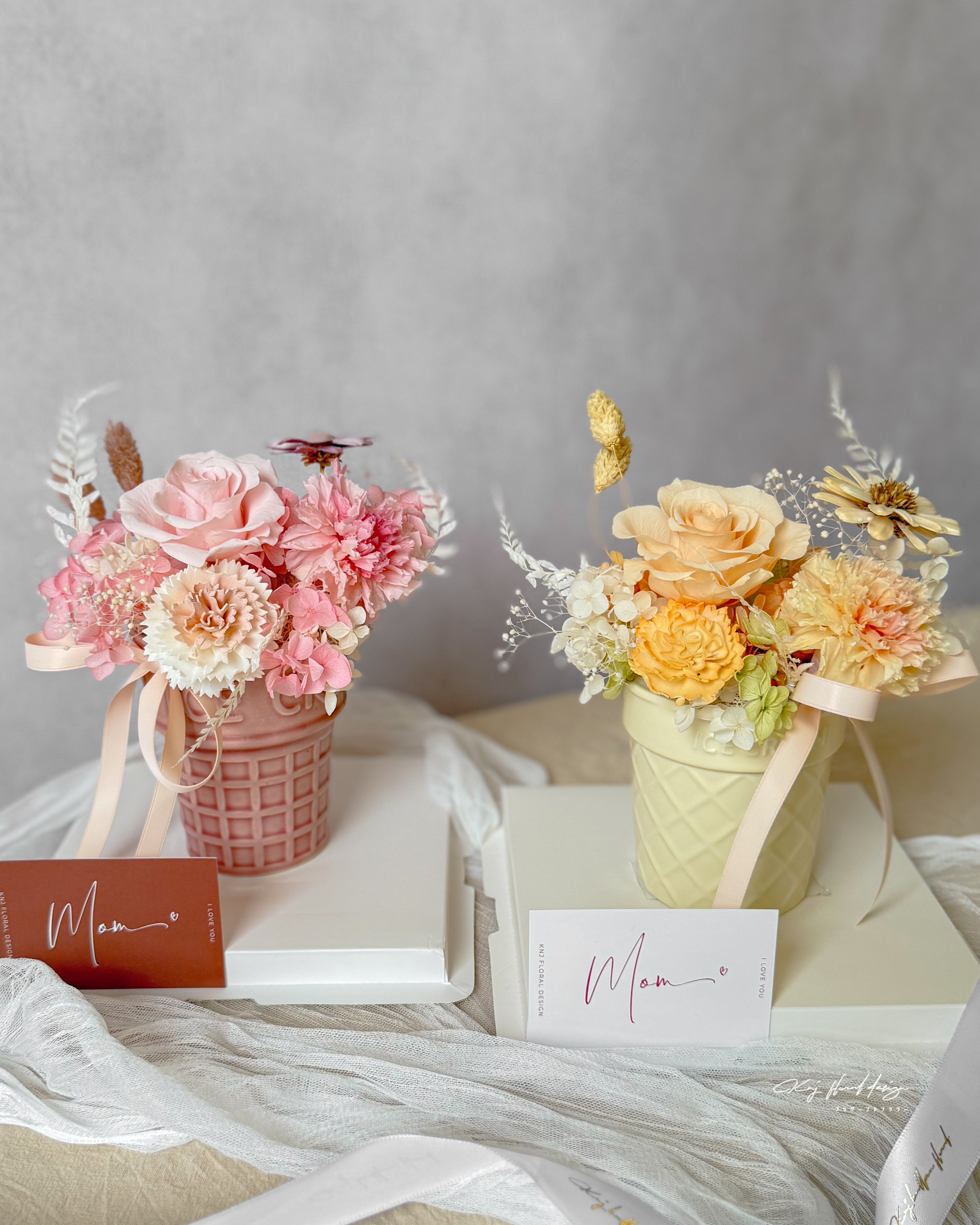 Mother’s Day 康乃馨冰淇淋花禮