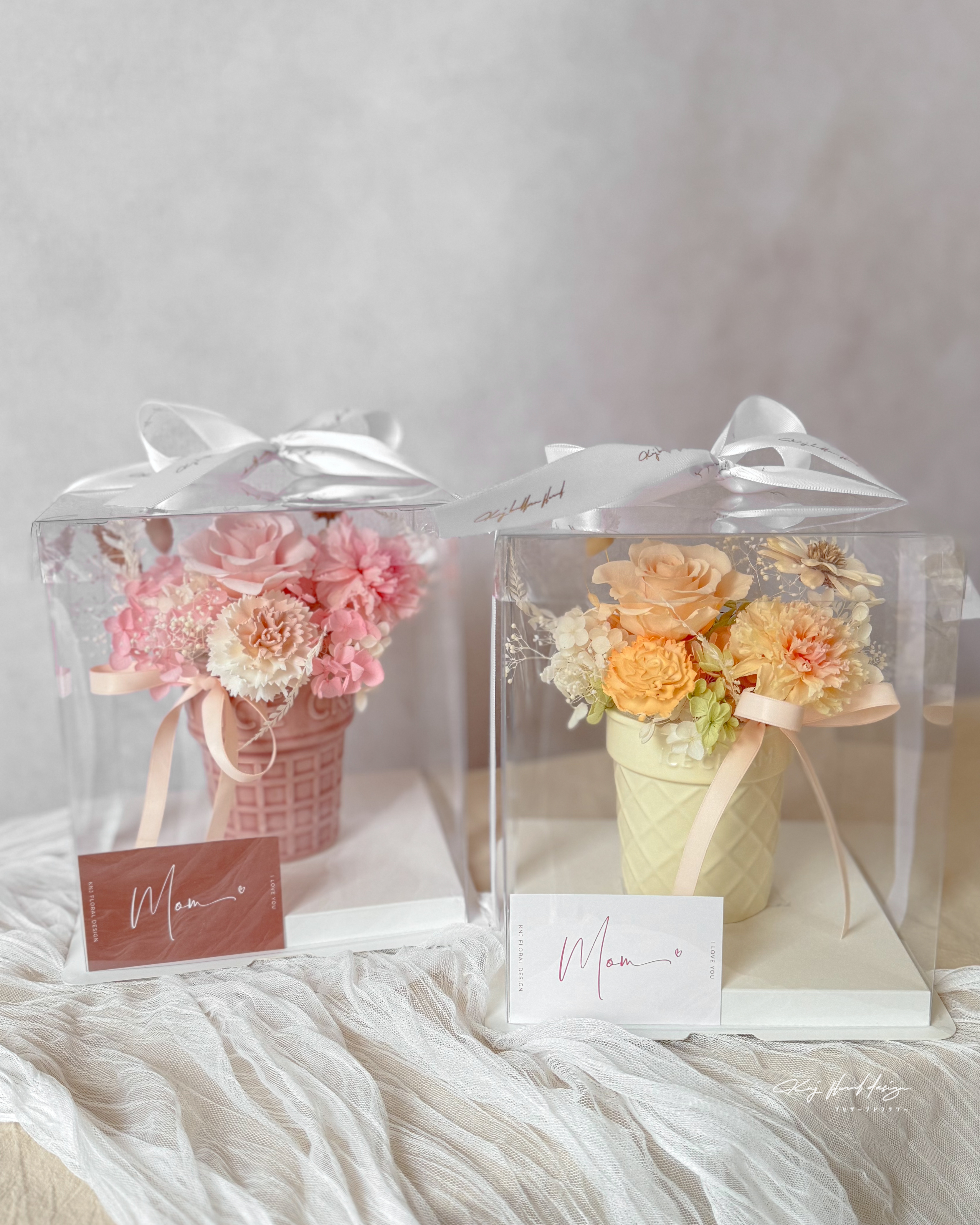 Mother’s Day 康乃馨冰淇淋花禮