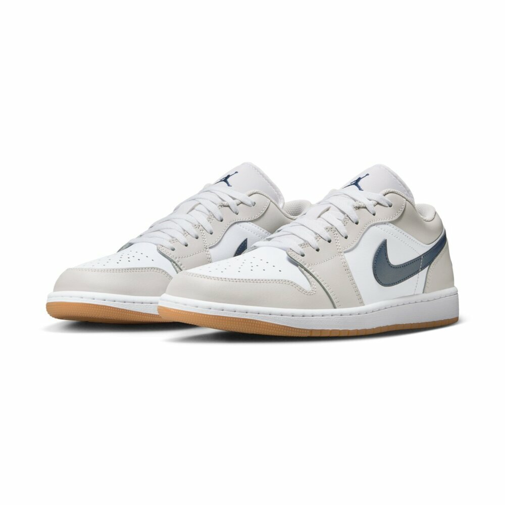 Air Jordan 1 Low Georgetown 白灰藍 553558-146 AJ1 簡潔 氣墊 緩震 運動鞋 休閒鞋 男鞋