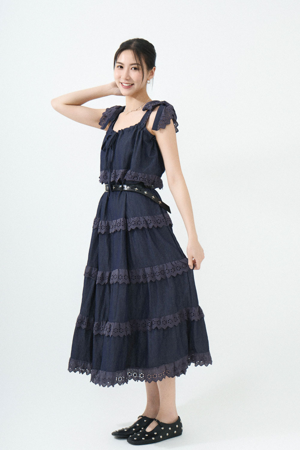 SS25_0101（連身裙＋皮帶）