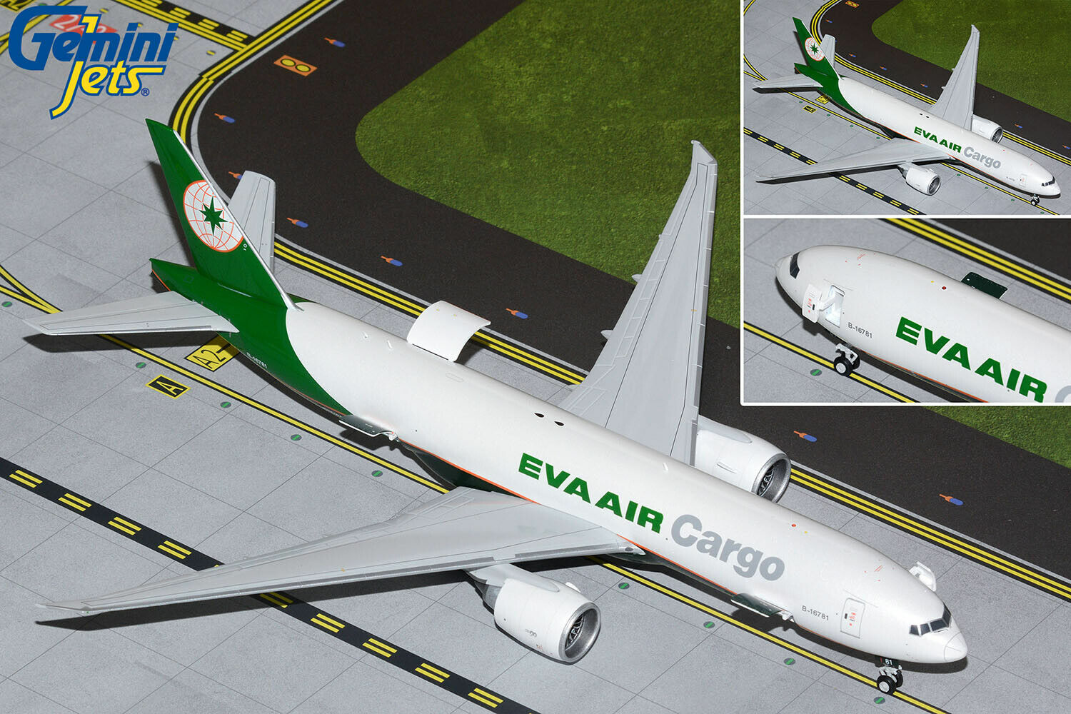 Gemini Jets 1/200 長榮航空 波音777-200F(LR)貨機 B-16781 標準塗裝 可開艙蓋版